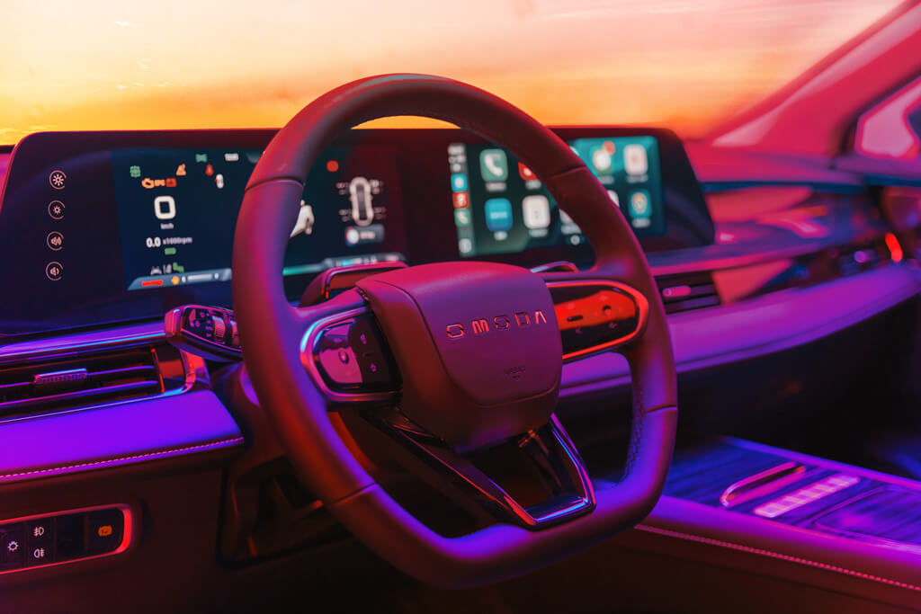 Omoda5 - Dizajn interiéru